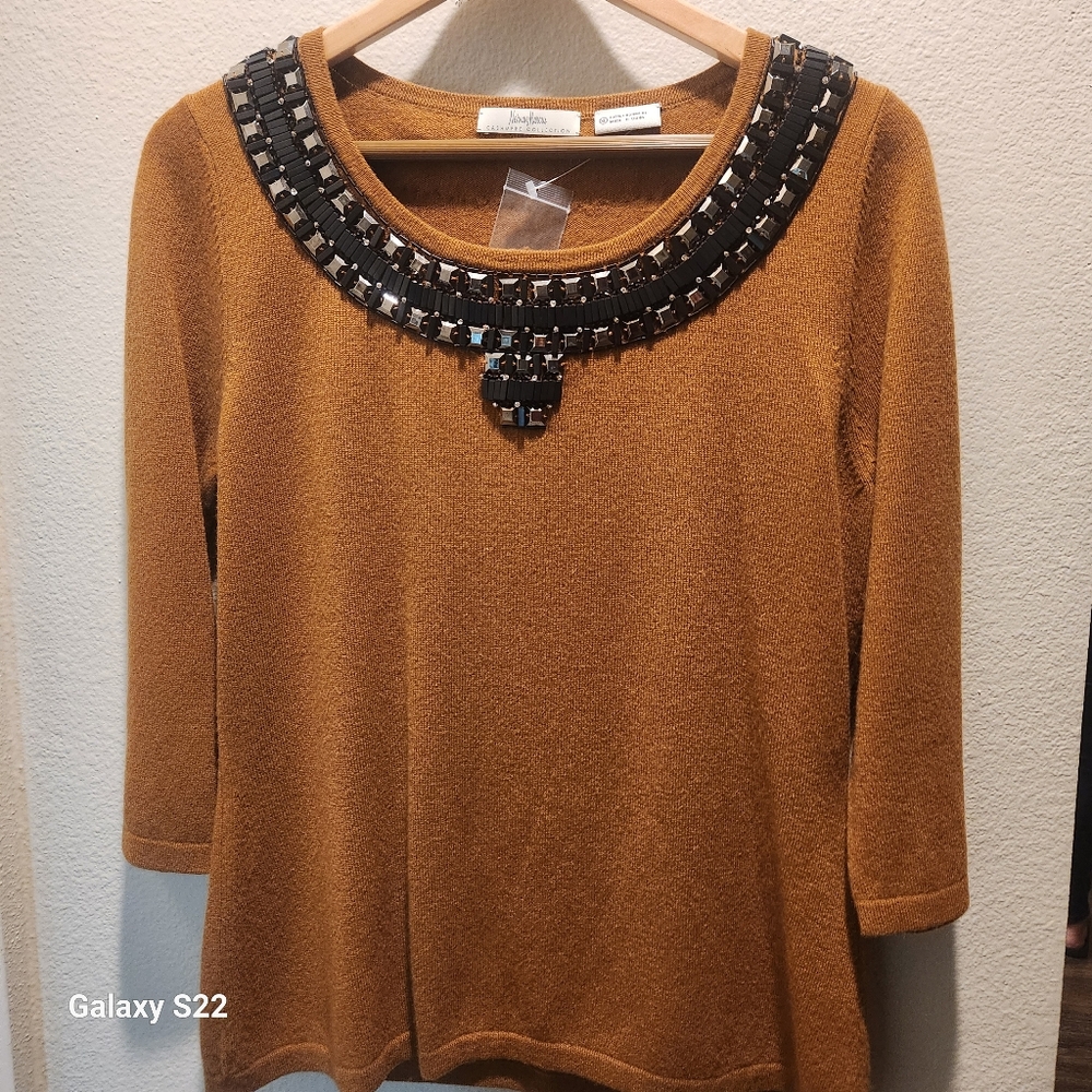 Embellished Brown Top